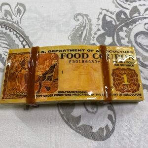 Vintage buckle U.S. Department‎ Of Agriculture Food Stamps